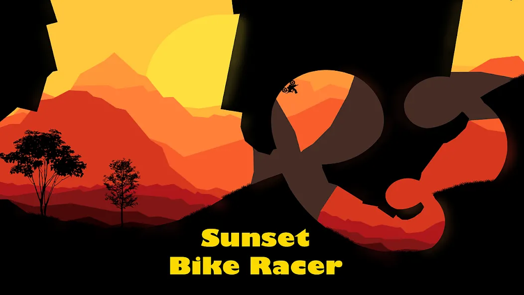 Sunset Bike Racer - Motocross (Сансет Байк Рейсер)  [МОД Все открыто] Screenshot 1