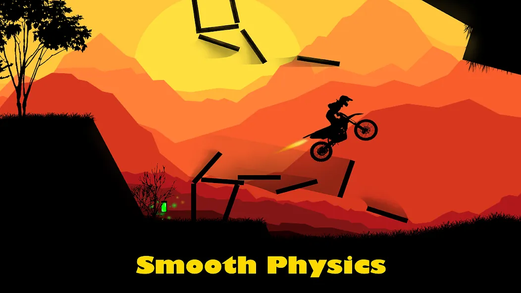 Sunset Bike Racer - Motocross (Сансет Байк Рейсер)  [МОД Все открыто] Screenshot 3