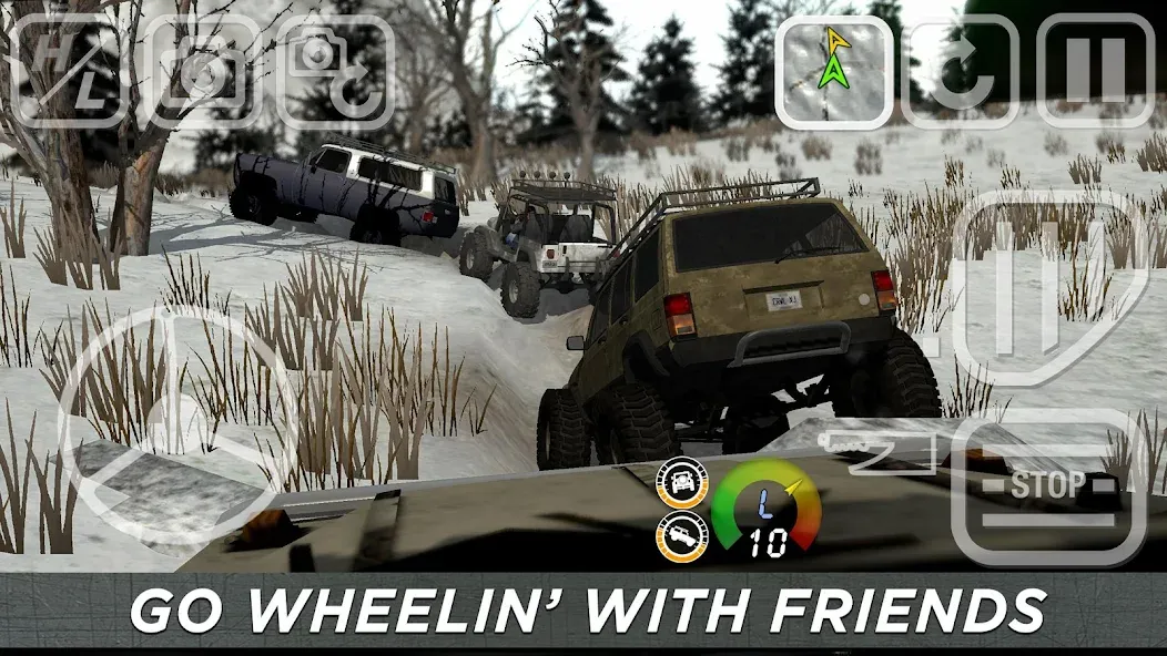 4x4 Mania: SUV Racing (х4 Мания)  [МОД Много денег] Screenshot 3