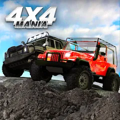 Взломанная 4x4 Mania: SUV Racing (х4 Мания)  [МОД Много денег] - полная версия apk на Андроид