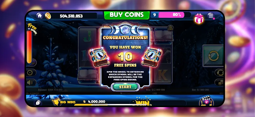 Majestic Slots: Slot Machine  [МОД Бесконечные деньги] Screenshot 4