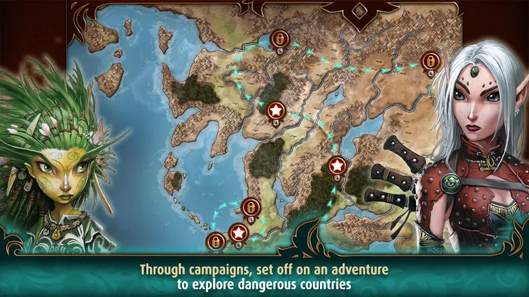 Pathfinder Adventures (Пэсаифиндэр Эдвентурес)  [МОД Бесконечные деньги] Screenshot 3