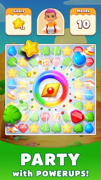 Treasure Party: Puzzle Fun! (Трежер Пати)  [МОД Mega Pack] Screenshot 4