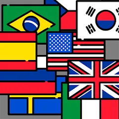 Скачать взлом Flags of the World + Emblems:  [МОД Много монет] - последняя версия apk на Андроид