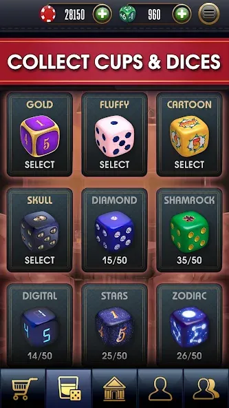 Farkle online 10000 Dice Game  [МОД Много монет] Screenshot 2