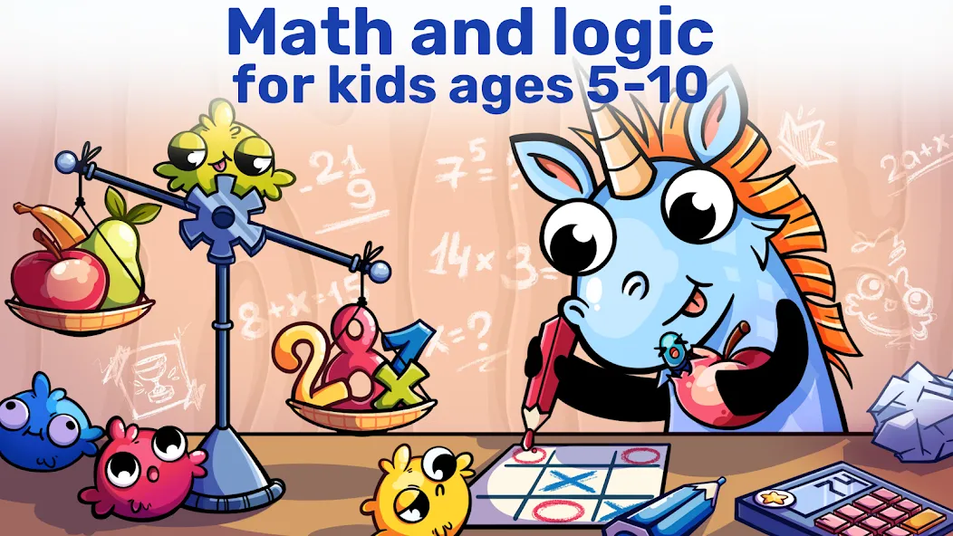 Math&Logic games for kids  [МОД Unlocked] Screenshot 1