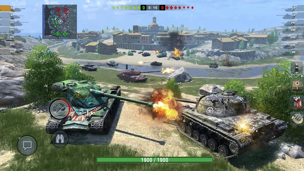 World of Tanks Blitz (Ворлд оф Танкс Блиц ПВП)  [МОД Все открыто] Screenshot 2