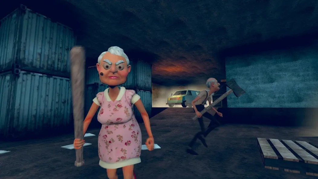 Grandpa & Granny 4 Online Game  [МОД Много монет] Screenshot 5