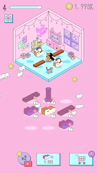 Purrfect Cats (Парфект кэтс)  [МОД Бесконечные деньги] Screenshot 4