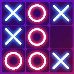 Взлом Tic Tac Toe 2 Player: XO Game (Тик Так Тоу 2 игрока)  [МОД Mega Pack] - полная версия apk на Андроид