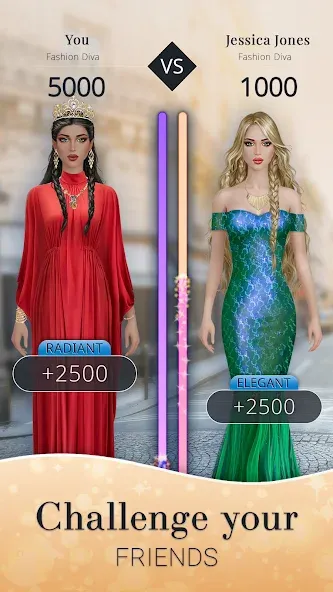 Fashion Nation: Style & Fame (Фэшн Нэйшн)  [МОД Много монет] Screenshot 3