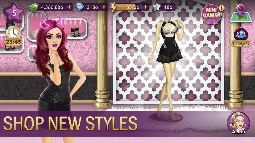 Hollywood Story®: Fashion Star (Холливуд Стори)  [МОД Меню] Screenshot 5