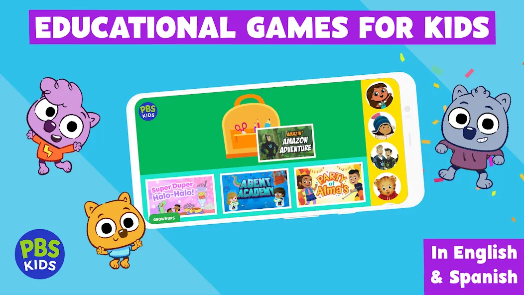 PBS KIDS Games (ПиБиЭс КИДС Игры)  [МОД Menu] Screenshot 1