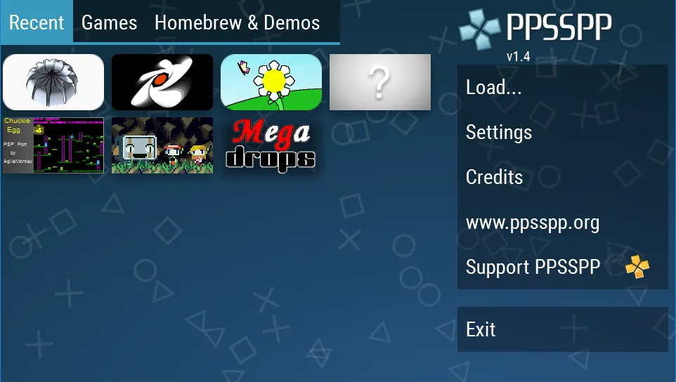 PPSSPP - PSP emulator (ППССПП)  [МОД Меню] Screenshot 1