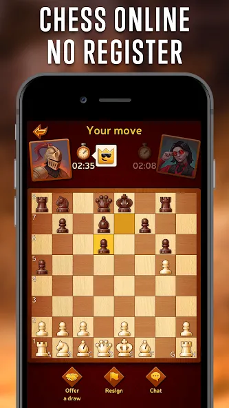 Chess Online - Clash of Kings  [МОД Все открыто] Screenshot 2