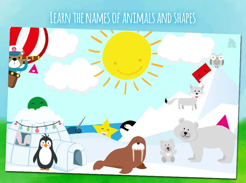 Animals learn words for kids  [МОД Unlocked] Screenshot 2