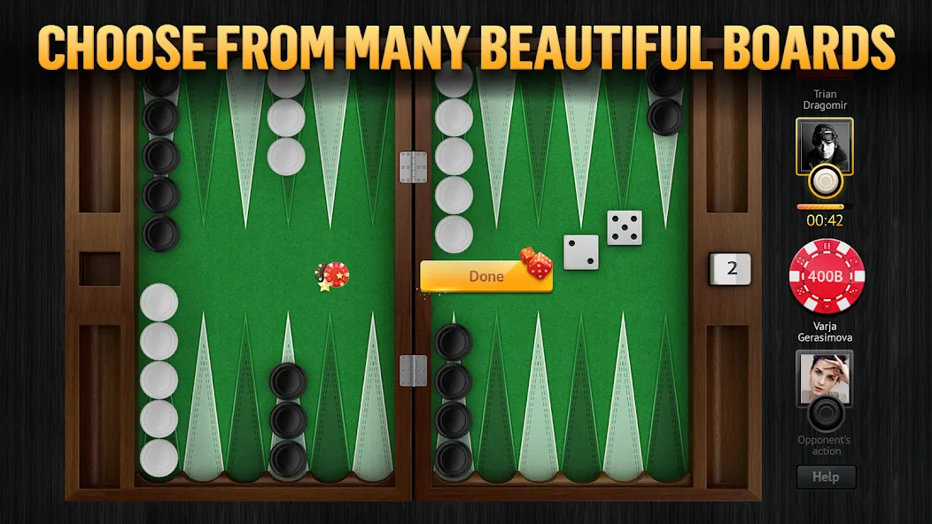 PlayGem Backgammon Play Live  [МОД Бесконечные монеты] Screenshot 5