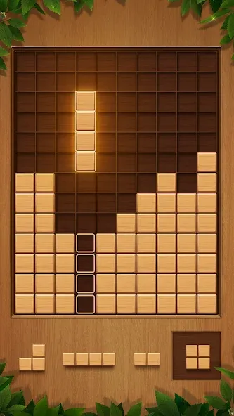 QBlock: Wood Block Puzzle Game (Вуд Блок Пазл)  [МОД Много денег] Screenshot 2