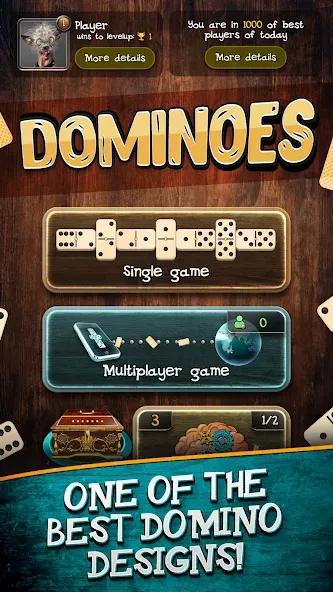 Dominoes  [МОД Menu] Screenshot 1