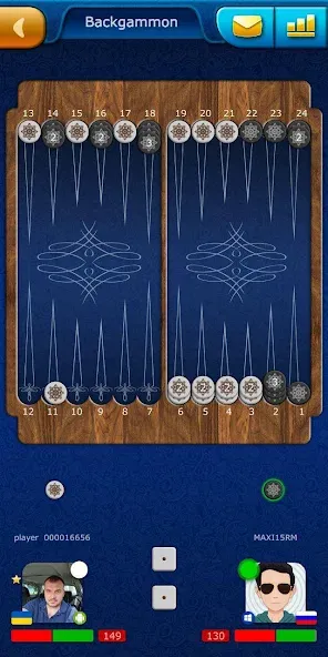 Backgammon LiveGames online  [МОД Меню] Screenshot 2