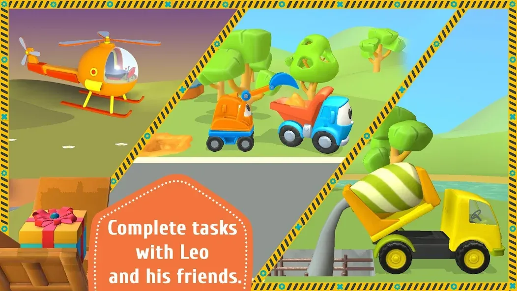 Leo and Сars: games for kids  [МОД Много денег] Screenshot 3