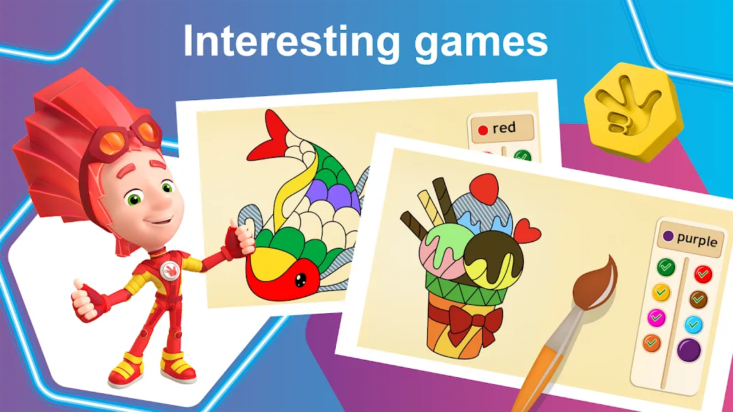 English for Kids Learning game  [МОД Все открыто] Screenshot 3