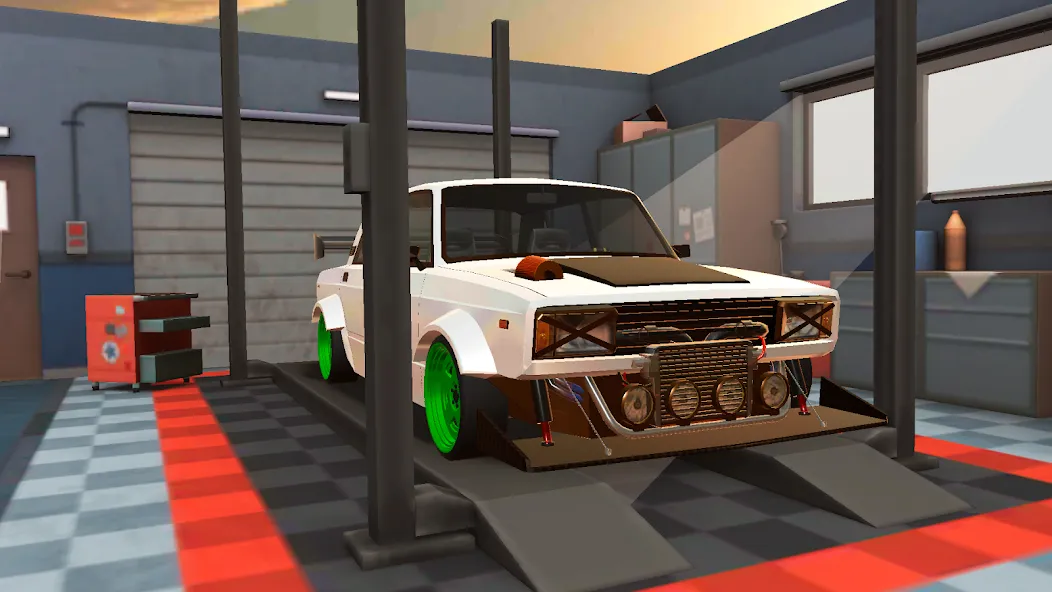 Turbo VAZ: Traffic Racer  [МОД Бесконечные деньги] Screenshot 1
