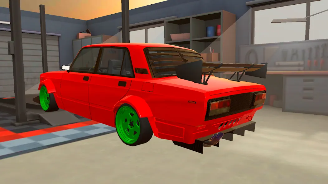 Turbo VAZ: Traffic Racer  [МОД Бесконечные деньги] Screenshot 2