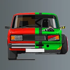Скачать взломанную Turbo VAZ: Traffic Racer  [МОД Бесконечные деньги] - последняя версия apk на Андроид
