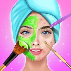 Взломанная BFF Makeover - Spa & Dress Up  [МОД Бесконечные монеты] - стабильная версия apk на Андроид