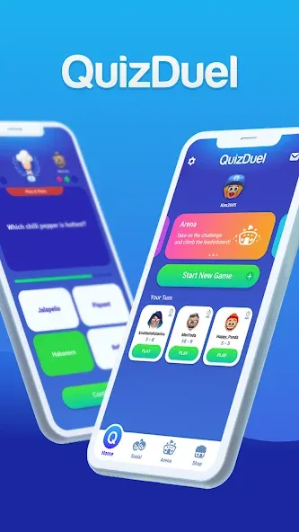 QuizDuel! Quiz & Trivia Game  [МОД Много денег] Screenshot 1