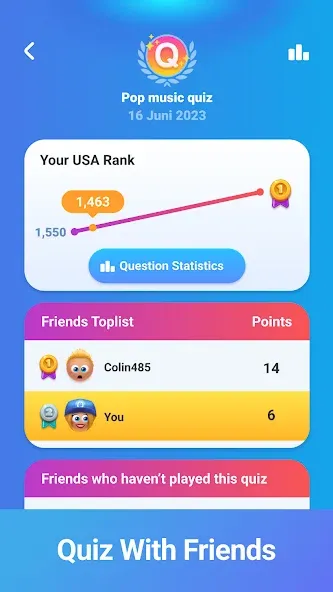 QuizDuel! Quiz & Trivia Game  [МОД Много денег] Screenshot 5