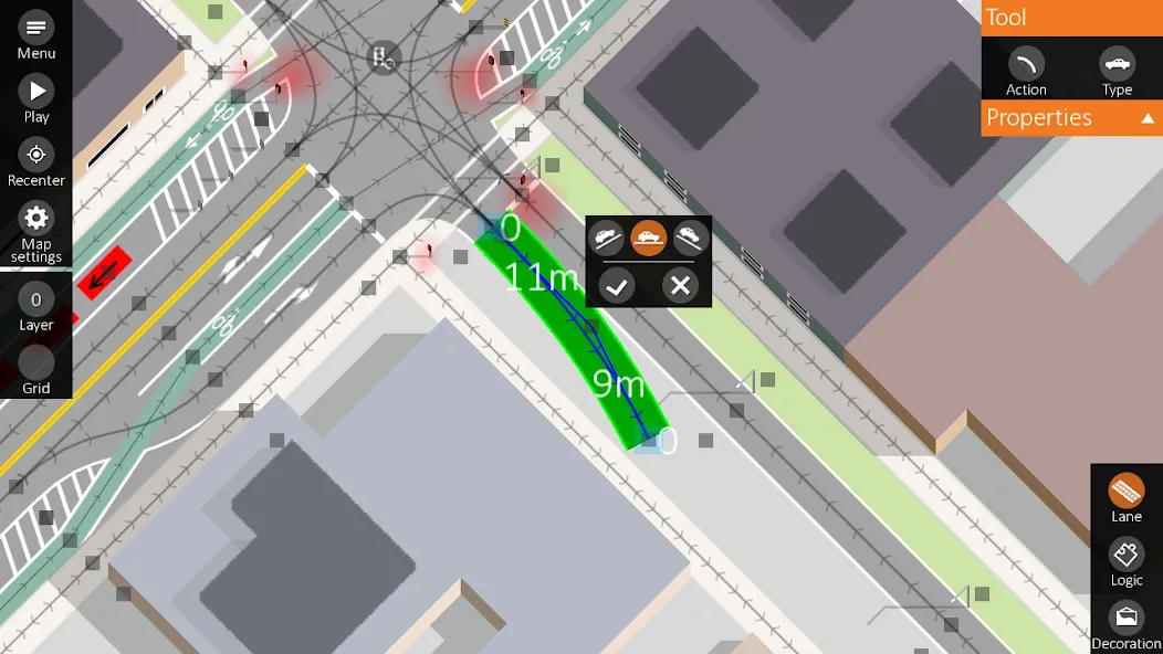 Intersection Controller (Интерсекшн контроллер)  [МОД Меню] Screenshot 2