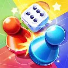 Взломанная Ludo Talent - Game & Chatroom (Лудо Талент)  [МОД Меню] - последняя версия apk на Андроид
