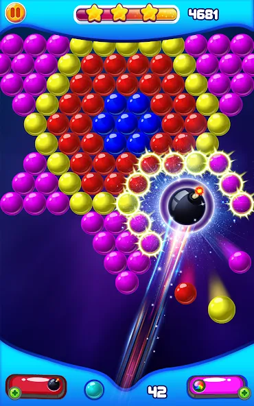 Bubble Shooter 2 (Бабл Шутер 2)  [МОД Бесконечные монеты] Screenshot 5