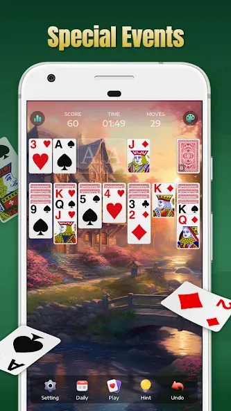 Solitaire - Classic Card Games  [МОД Mega Pack] Screenshot 3