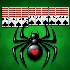 Скачать взломанную Spider Solitaire - Card Games  [МОД Все открыто] - полная версия apk на Андроид