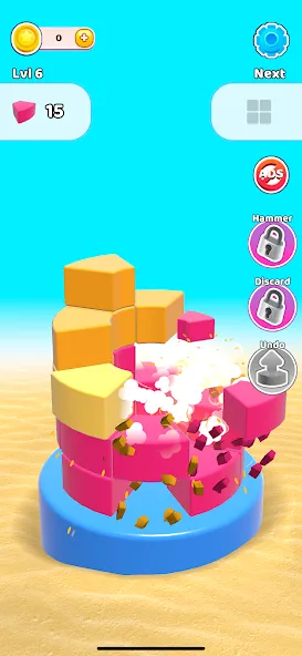 Color Wall 3D: Brain Puzzle (Цветная стена 3D)  [МОД Unlocked] Screenshot 2