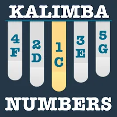 Взломанная Kalimba App With Songs Numbers (Калимба приложение с песнями и цифрами)  [МОД Unlocked] - полная версия apk на Андроид