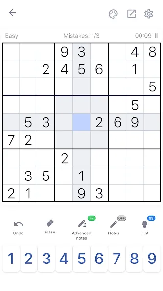 Sudoku - Classic Sudoku Puzzle  [МОД Все открыто] Screenshot 4