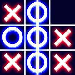 Взломанная Tic Tac Toe 2 Player: XOXO  [МОД Бесконечные деньги] - полная версия apk на Андроид