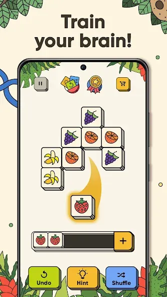 3 Tiles - Tile Matching Games (Тайлс)  [МОД Бесконечные деньги] Screenshot 2