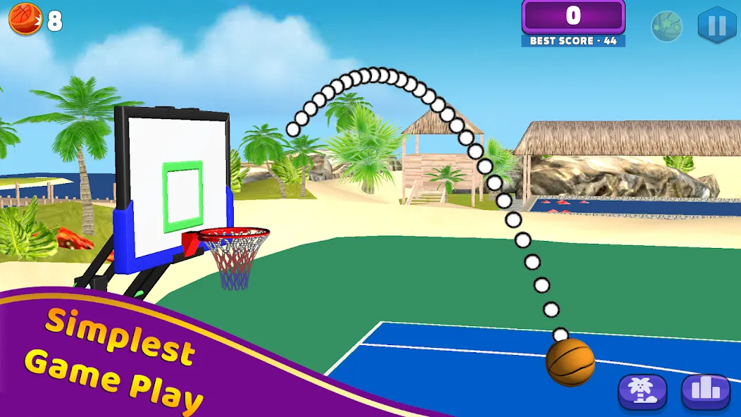 Shoot Challenge Basketball (Шут Челлендж Баскетбол)  [МОД Меню] Screenshot 1