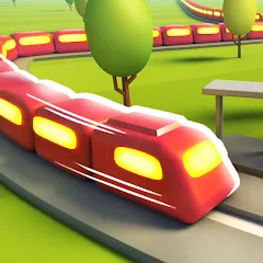 Взлом Train Adventure - Line Game (Трейн Эдвенчер)  [МОД Unlimited Money] - последняя версия apk на Андроид