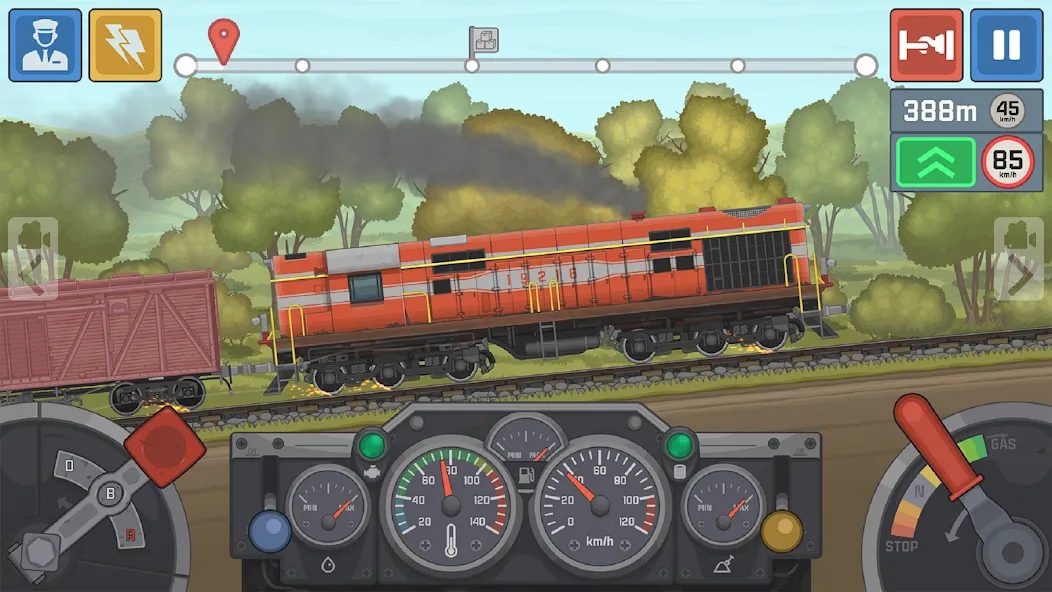 Train Simulator: Railroad Game (Трейн Симулятор)  [МОД Menu] Screenshot 2