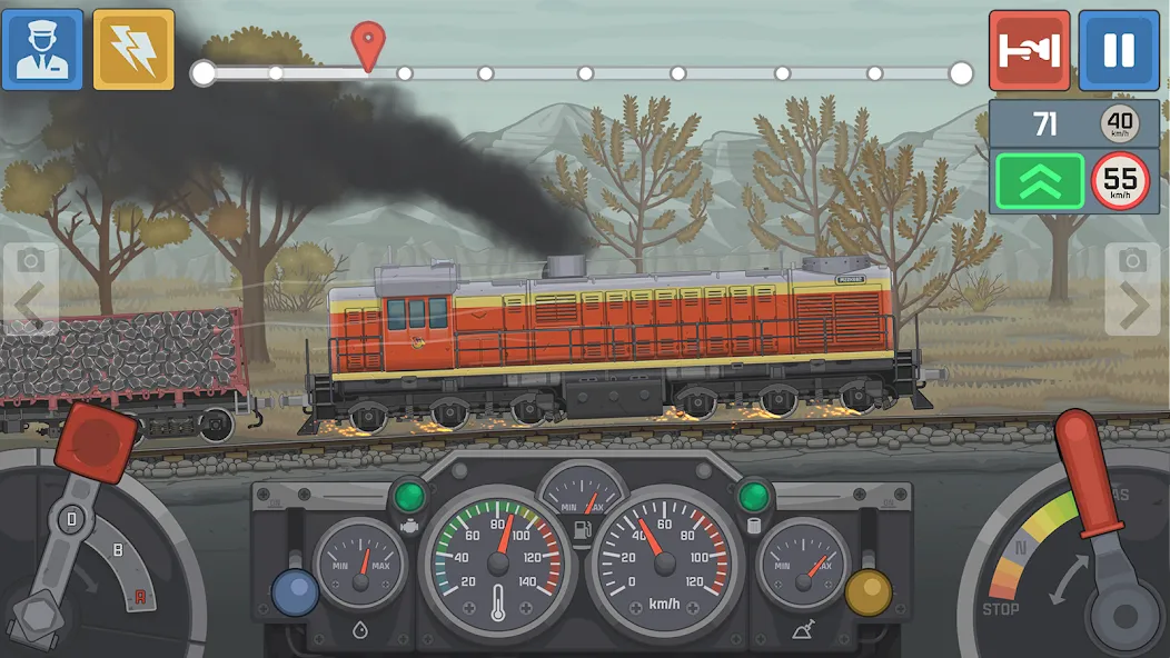 Train Simulator: Railroad Game (Трейн Симулятор)  [МОД Menu] Screenshot 3