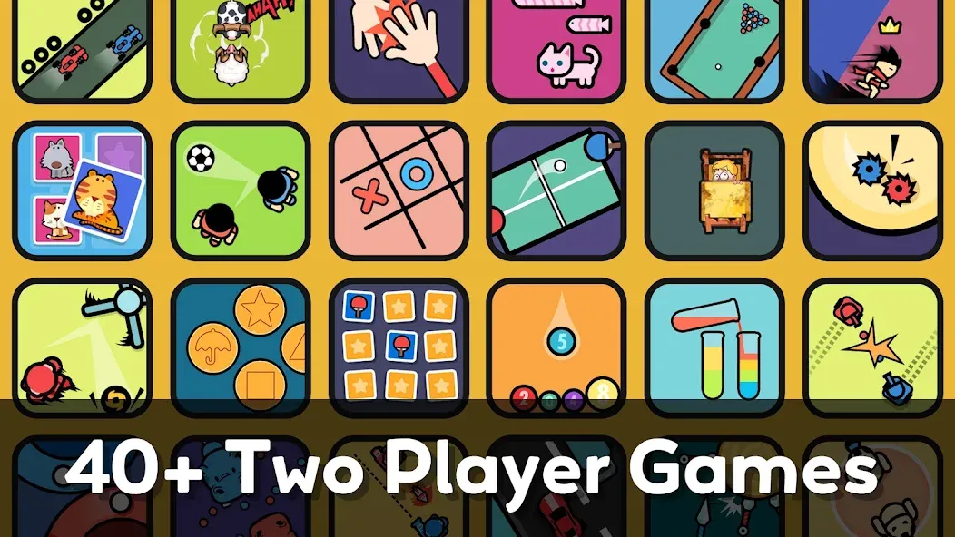 Two Player Games: 2 Player Joy  [МОД Mega Pack] Screenshot 1