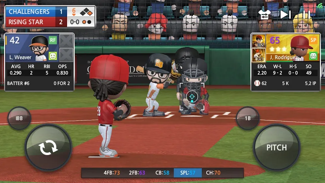 BASEBALL 9 (БЕЙСБОЛ 9)  [МОД Бесконечные монеты] Screenshot 2