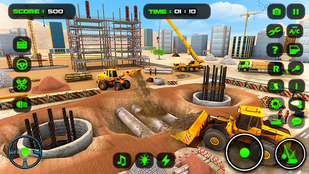 City Construction: Sand Games  [МОД Много монет] Screenshot 3