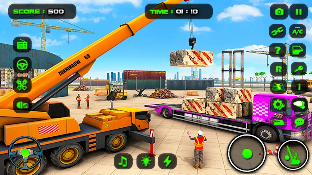 City Construction: Sand Games  [МОД Много монет] Screenshot 4